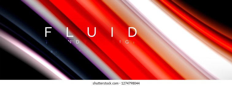 Creative line art. Vector banner background. Abstract motion. Graphic modern pattern. Abstract business background.