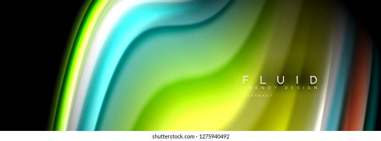 Creative line art. Vector banner background. Abstract motion. Graphic modern pattern. Abstract business background.