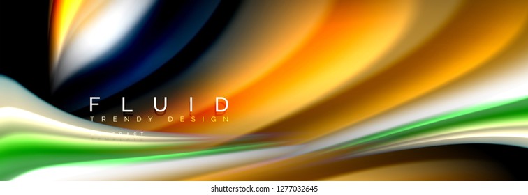Creative line art. Vector banner background. Abstract motion. Graphic modern pattern. Abstract business background.