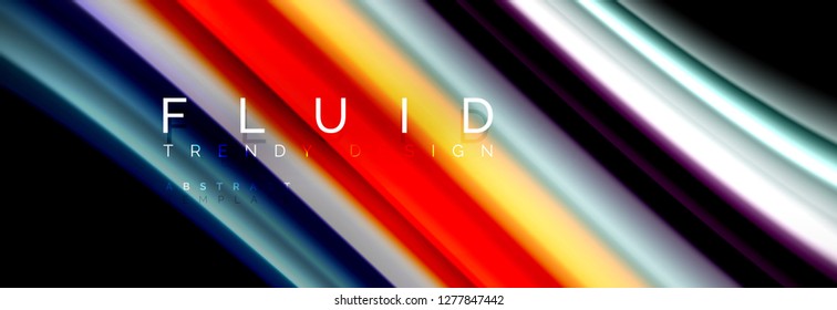 Arte de línea creativa. Fondo de banner vector. Movimiento abstracto. Patrón gráfico moderno. Resumen de los antecedentes comerciales.