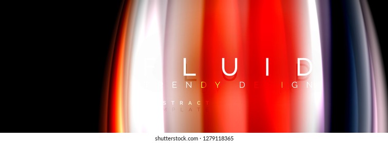 Creative line art. Vector banner background. Abstract motion. Graphic modern pattern. Abstract business background.