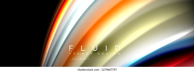 Arte de línea creativa. Fondo de banner vector. Movimiento abstracto. Patrón gráfico moderno. Resumen de los antecedentes comerciales.