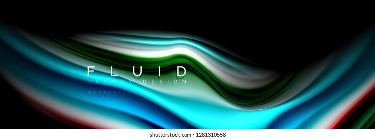 Arte de línea creativa. Fondo de banner vector. Movimiento abstracto. Patrón gráfico moderno. Resumen de los antecedentes comerciales.