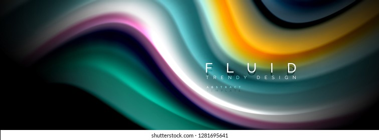 Creative line art. Vector banner background. Abstract motion. Graphic modern pattern. Abstract business background.
