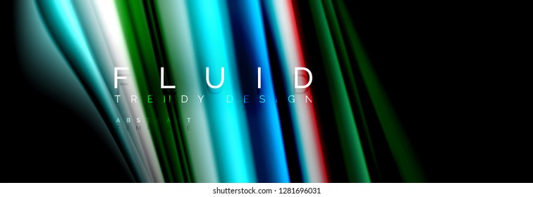 Creative line art. Vector banner background. Abstract motion. Graphic modern pattern. Abstract business background.