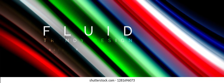 Creative line art. Vector banner background. Abstract motion. Graphic modern pattern. Abstract business background.