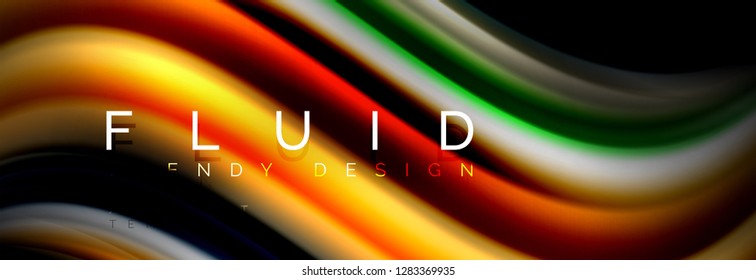 Arte de línea creativa. Fondo de banner vector. Movimiento abstracto. Patrón gráfico moderno. Resumen de los antecedentes comerciales.