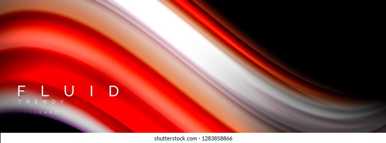 Creative line art. Vector banner background. Abstract motion. Graphic modern pattern. Abstract business background.