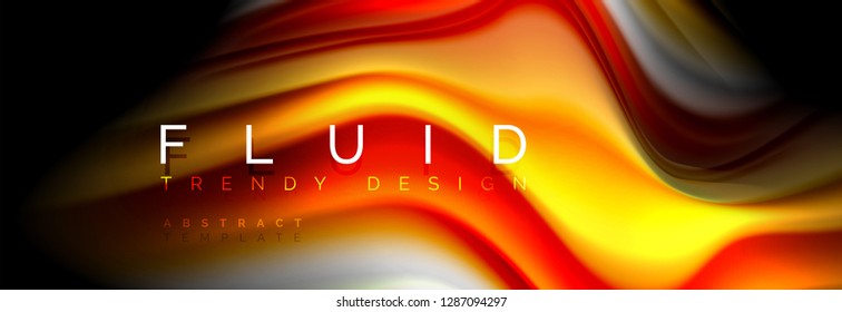 Arte de línea creativa. Fondo de banner vector. Movimiento abstracto. Patrón gráfico moderno. Resumen de los antecedentes comerciales.