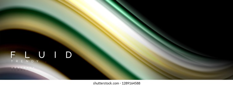 Creative line art. Vector banner background. Abstract motion. Graphic modern pattern. Abstract business background.
