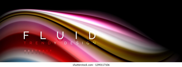 Creative line art. Vector banner background. Abstract motion. Graphic modern pattern. Abstract business background.