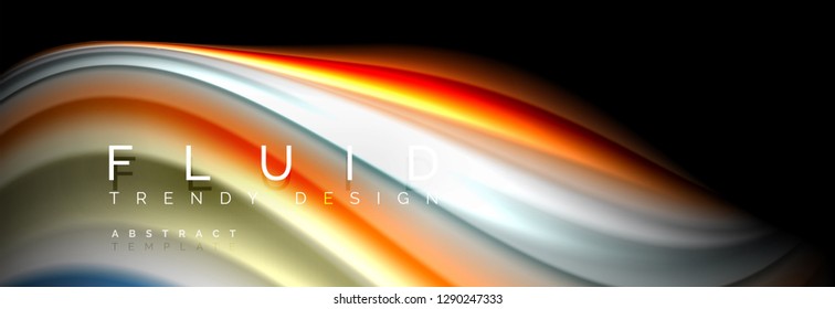 Arte de línea creativa. Fondo de banner vector. Movimiento abstracto. Patrón gráfico moderno. Resumen de los antecedentes comerciales.