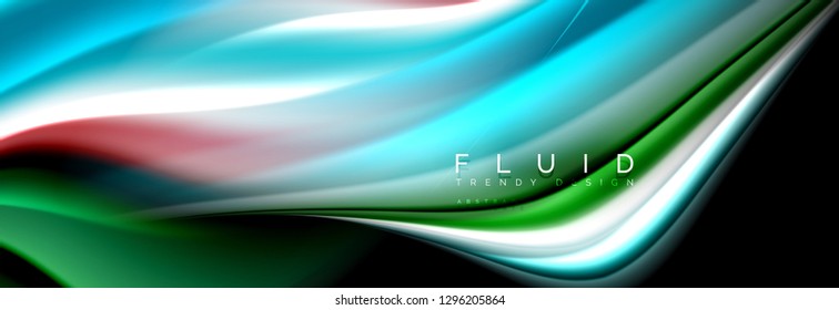 Arte de línea creativa. Fondo de banner vector. Movimiento abstracto. Patrón gráfico moderno. Resumen de los antecedentes comerciales.