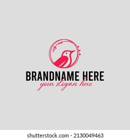 
Creative line and colorful bird logo vector, elegant, luxurious
