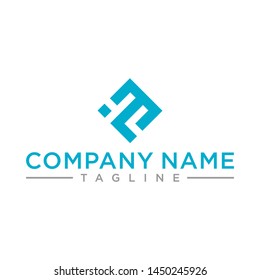 Creative line design letters IF shape boxes