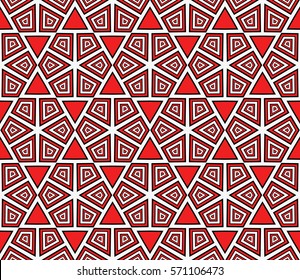 creative line geometric ornament with simple shape. seamless vector illustration. texture for design, wallpaper, invitation card, banner, fabric .