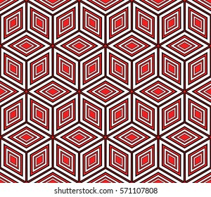 creative line geometric ornament with simple shape. seamless vector illustration. texture for design, wallpaper, invitation card, banner, fabric .