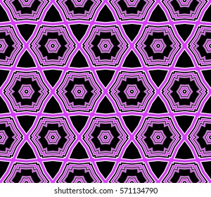 creative line geometric ornament with simple shape. seamless vector illustration. texture for design, wallpaper, invitation card, banner, fabric .