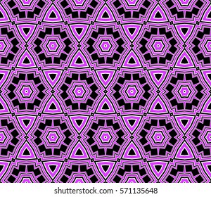 creative line geometric ornament with simple shape. seamless vector illustration. texture for design, wallpaper, invitation card, banner, fabric .