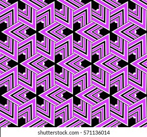 creative line geometric ornament with simple shape. seamless vector illustration. texture for design, wallpaper, invitation card, banner, fabric .