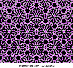 creative line geometric ornament with simple shape. seamless vector illustration. texture for design, wallpaper, invitation card, banner, fabric .