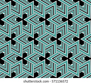 creative line geometric ornament with simple shape. seamless vector illustration. texture for design, wallpaper, invitation card, banner, fabric .