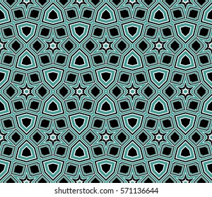 creative line geometric ornament with simple shape. seamless vector illustration. texture for design, wallpaper, invitation card, banner, fabric .