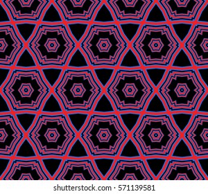 creative line geometric ornament with simple shape. seamless vector illustration. texture for design, wallpaper, invitation card, banner, fabric .