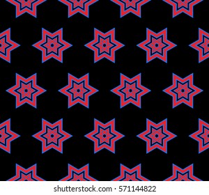creative line geometric ornament with simple shape. seamless vector illustration. texture for design, wallpaper, invitation card, banner, fabric .