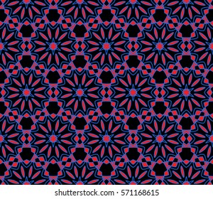 creative line geometric ornament with simple shape. seamless vector illustration. texture for design, wallpaper, invitation card, banner, fabric .