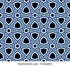 creative line geometric ornament with simple shape. seamless vector illustration. texture for design, wallpaper, invitation card, banner, fabric .