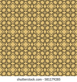 creative line geometric ornament with simple shape. seamless vector illustration. texture for design, wallpaper, invitation card, banner, fabric .