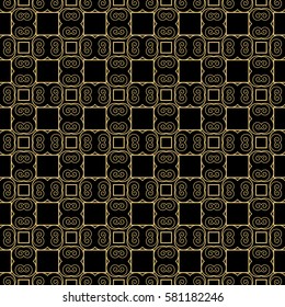 creative line geometric ornament with simple shape. seamless vector illustration. texture for design, wallpaper, invitation card, banner, fabric .