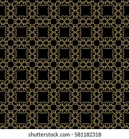 creative line geometric ornament with simple shape. seamless vector illustration. texture for design, wallpaper, invitation card, banner, fabric .