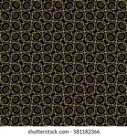 creative line geometric ornament with simple shape. seamless vector illustration. texture for design, wallpaper, invitation card, banner, fabric .