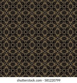 creative line geometric ornament with simple shape. seamless vector illustration. texture for design, wallpaper, invitation card, banner, fabric .
