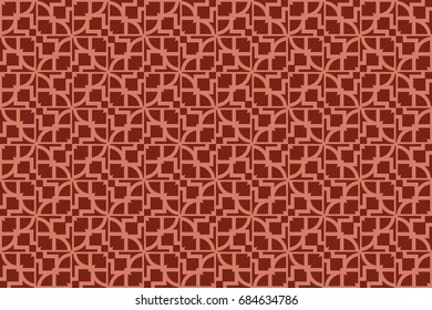 creative line geometric ornament with simple shape. seamless vector illustration. texture for design, wallpaper, invitation card, banner, fabric