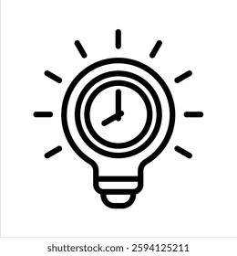 Creative Line Vector Illustration On White Background.