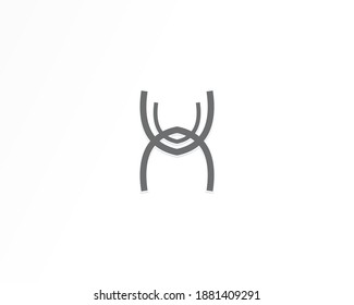 creative line vector for universal icon logo design template
