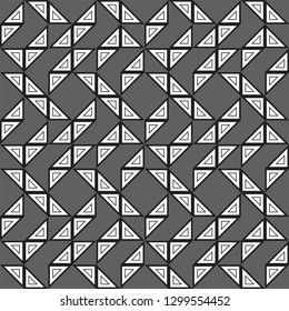 Creative linear geometrical shape pattern
