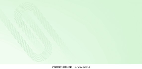Creative linear green background. Bg, landing page and digital design concept. 3D Rendering


