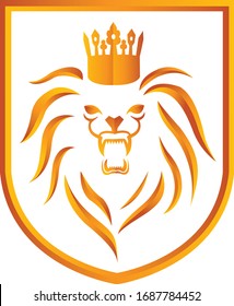 Creative Lion Head Logo Symbol Design Vector