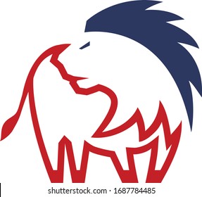  Creative Lion Head Logo Symbol Design Vector