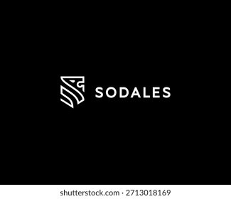 Creative Löwe Kopf Umriss Logo. König Raubtier Prämie minimalistischen Vektorzeichen.