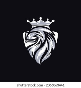 Creative lion king design template