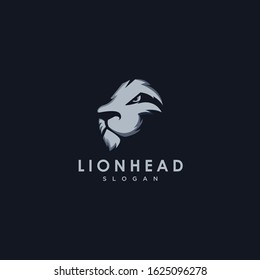 Creative Lion Logo Design Vector