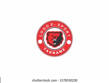 Creative Lion's Head vector logo with modern style, 