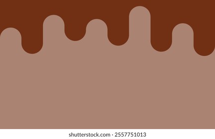 creative liquid abstarct vector background. Minimal geometric background. brown fluid gradient. Dynamic shapes composition.