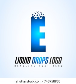 Diseño de logotipo de carta de licuado creativo para la identidad de marca, el perfil de la empresa o los logotipos corporativos con un estilo limpio, elegante y moderno.