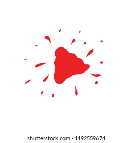 Creative live streaming icon. Stock vector illustration of a red play sign for broadcast logo or banner.